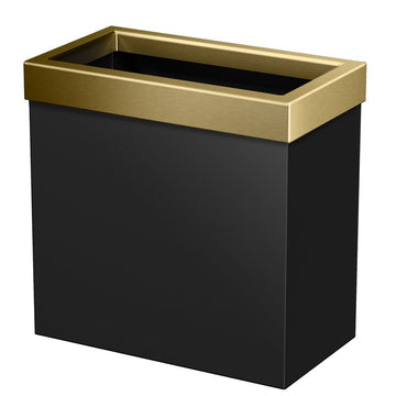 Cismere Steel Rectangular 3.18 Gallon Open Waste Basket